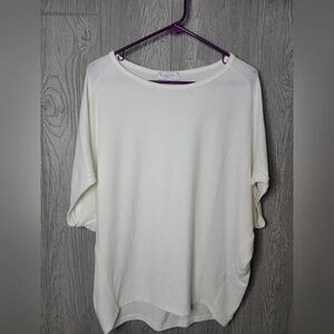 Michael Stars Cream Long Sleeve Top